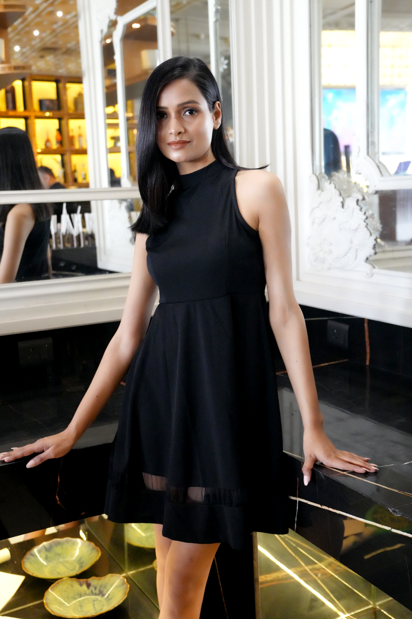 Deanna Elise Dress (Black)