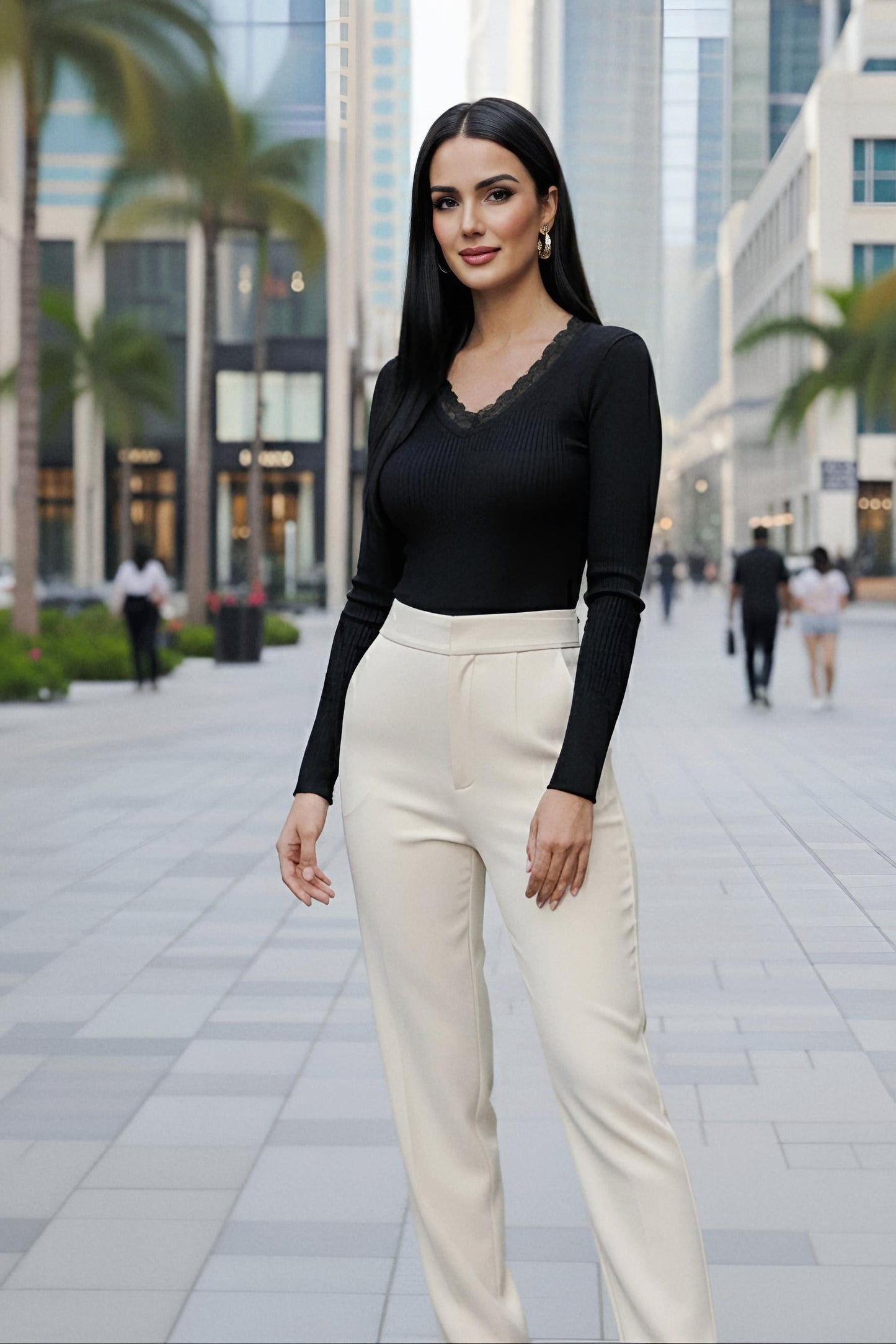 Deanna’s Elise Knit Top